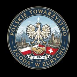 Herb Towarzystwa Polskiego „Zgoda” w Zurychu